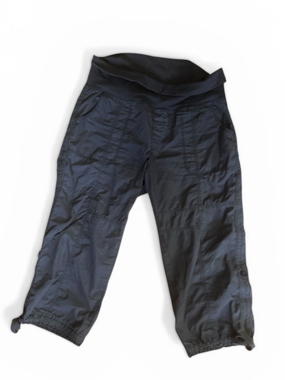 Calvin Klein Performance cropped cargo pants - grey quick dry